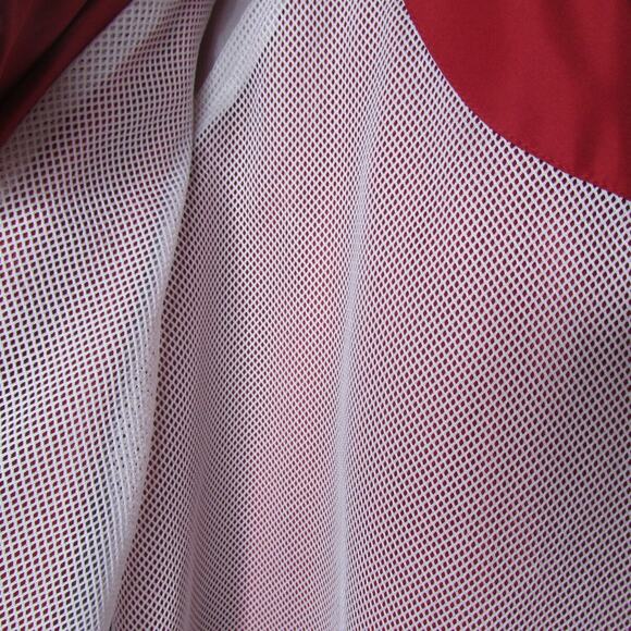 PGA Tour Windbreaker Golf Jacket Mesh Lining Red Size L Zip Up Embroidered Logo - Picture 7 of 8